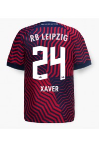 Fotbalové Dres RB Leipzig Xaver Schlager #24 Venkovní Oblečení 2023-24 Krátký Rukáv